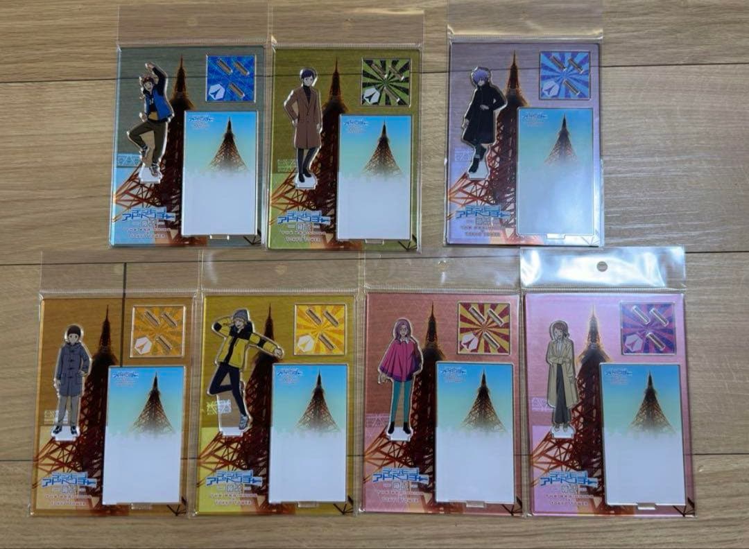 デジモンアドベンチャー02 アクリルスタンド 東京タワー 7種