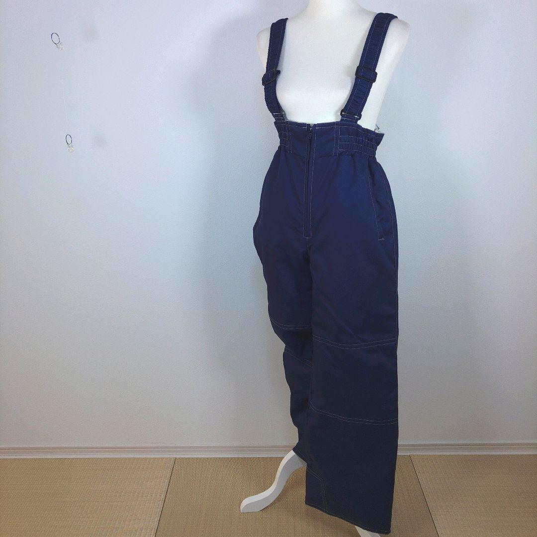 スキーウェア　キッズ　子供　160cm　男の子　ブラウン　ネイビー　ゴーグル