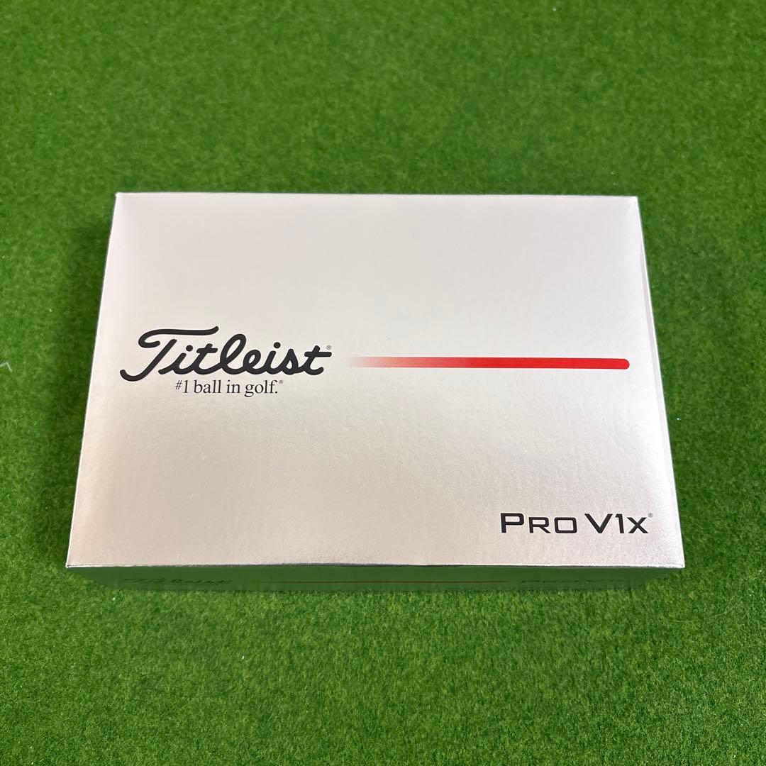 タイトリストPro V1x 2ダース　ゴルフボール