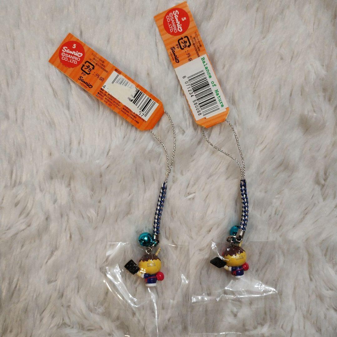 ご当地キティ 大阪限定 たこ焼き 根付けストラップ 2つセット 希少 レア