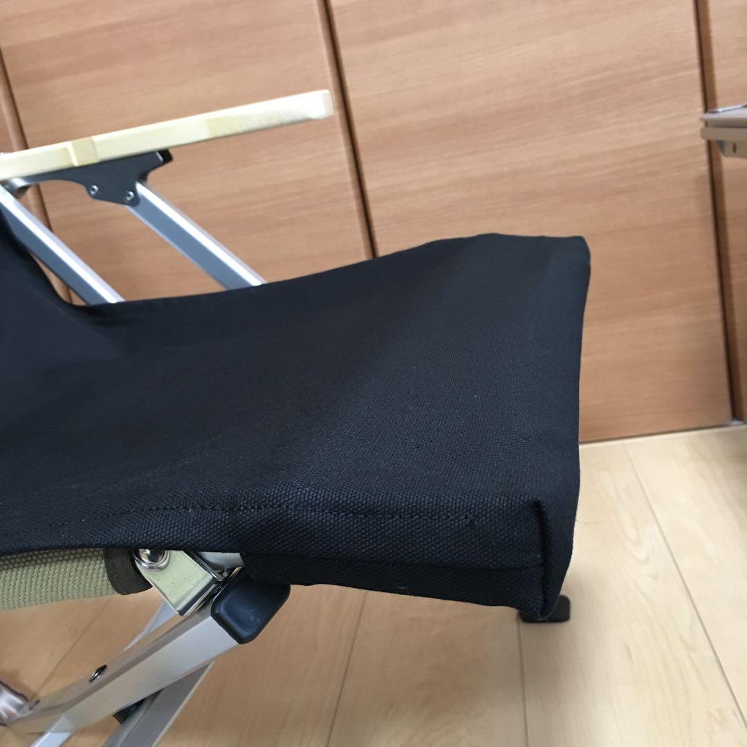 ブラック 2枚セット ローチェア30 帆布シートカバー 焚き火対応 スノーピーク