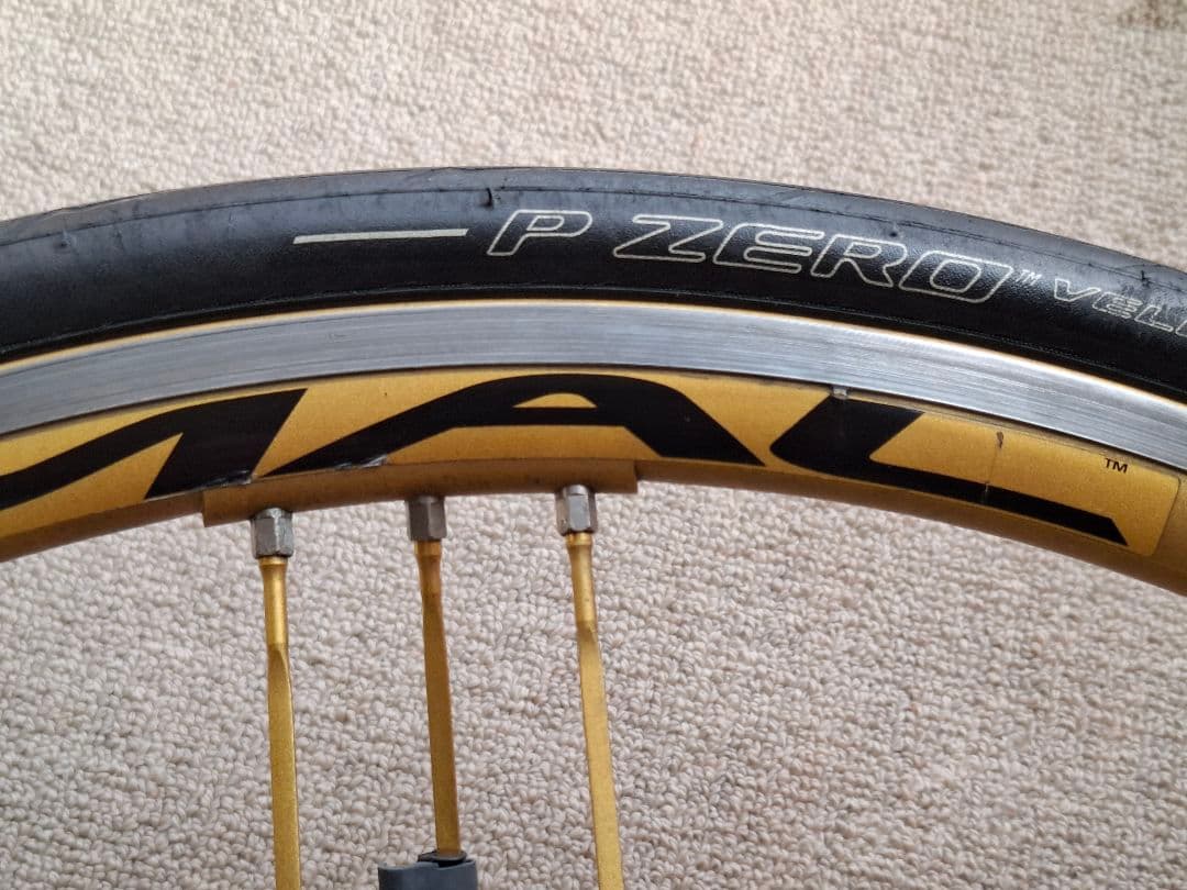 Campagnolo Shamal Gold ホイール前後セット 稀少金シャマ