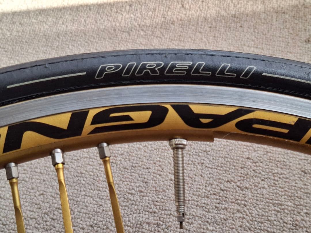 Campagnolo Shamal Gold ホイール前後セット 稀少金シャマ