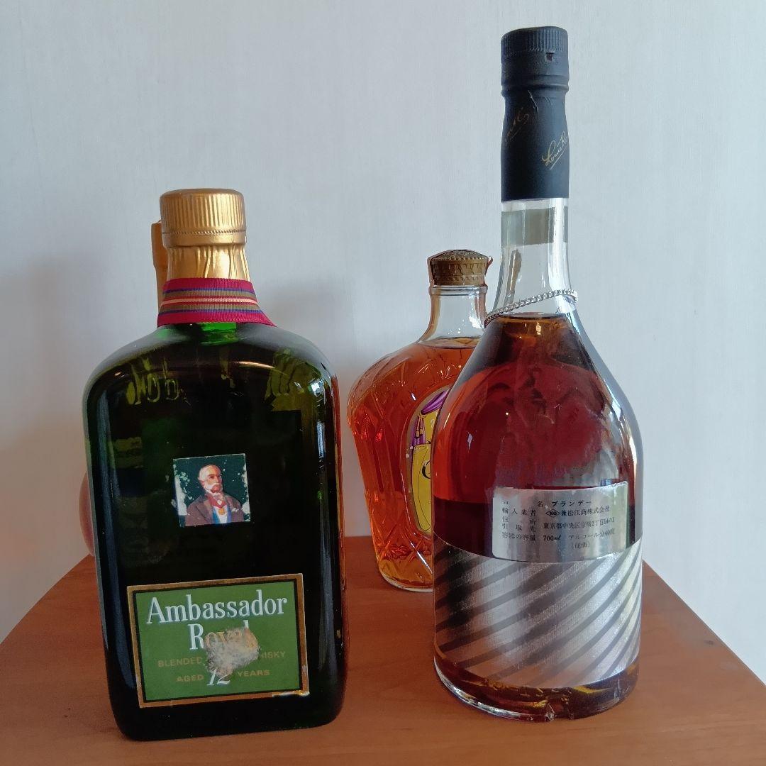 ウイスキー・ブランデー　４本セット　未開封　古酒