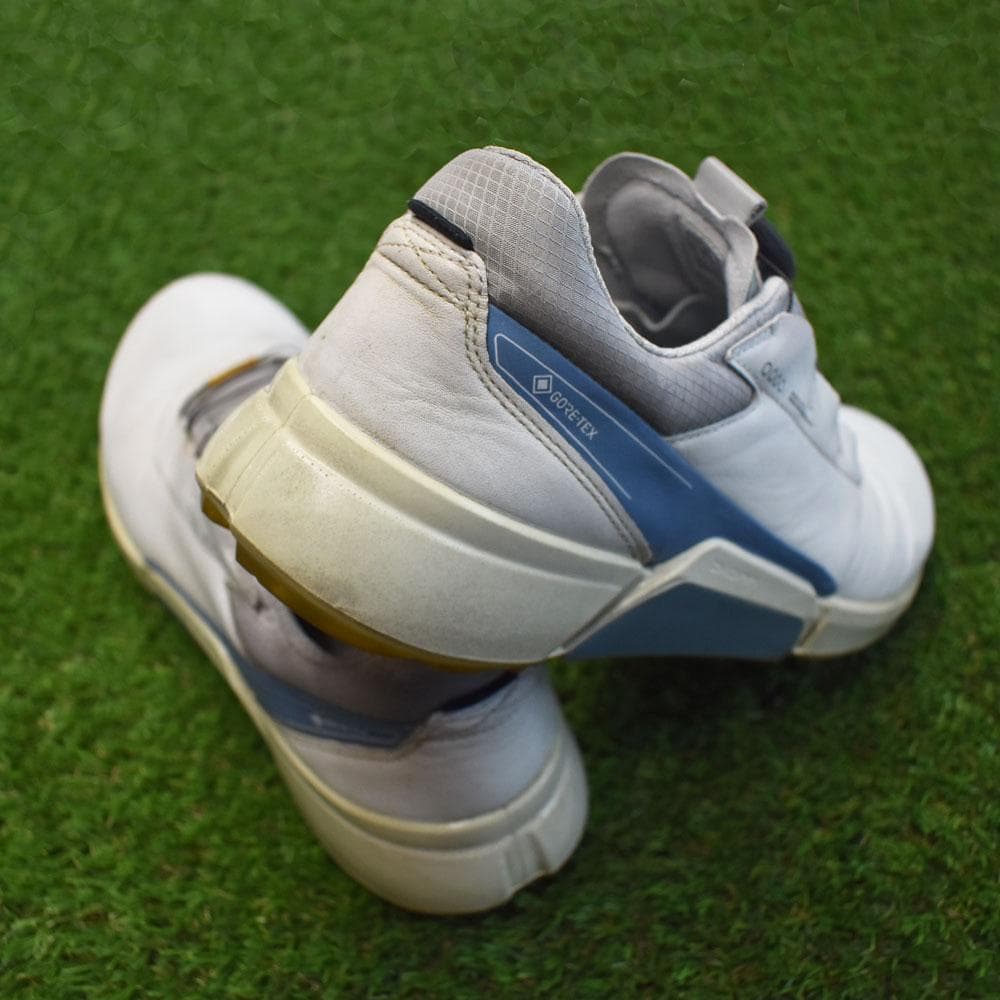 ecco/エコー 防水ゴルフシューズ【ホワイト/27.5ｃｍ】中古！