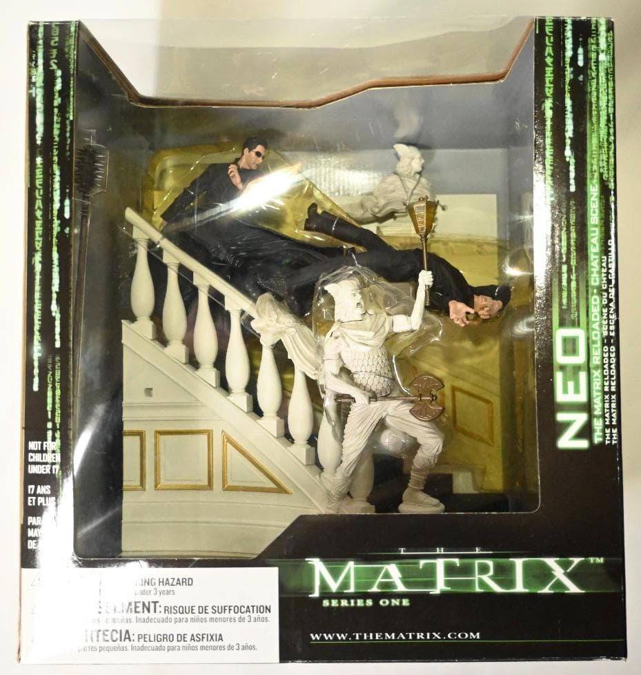 マトリックス　Neo フィギュア 階段　マクファーレントイズ