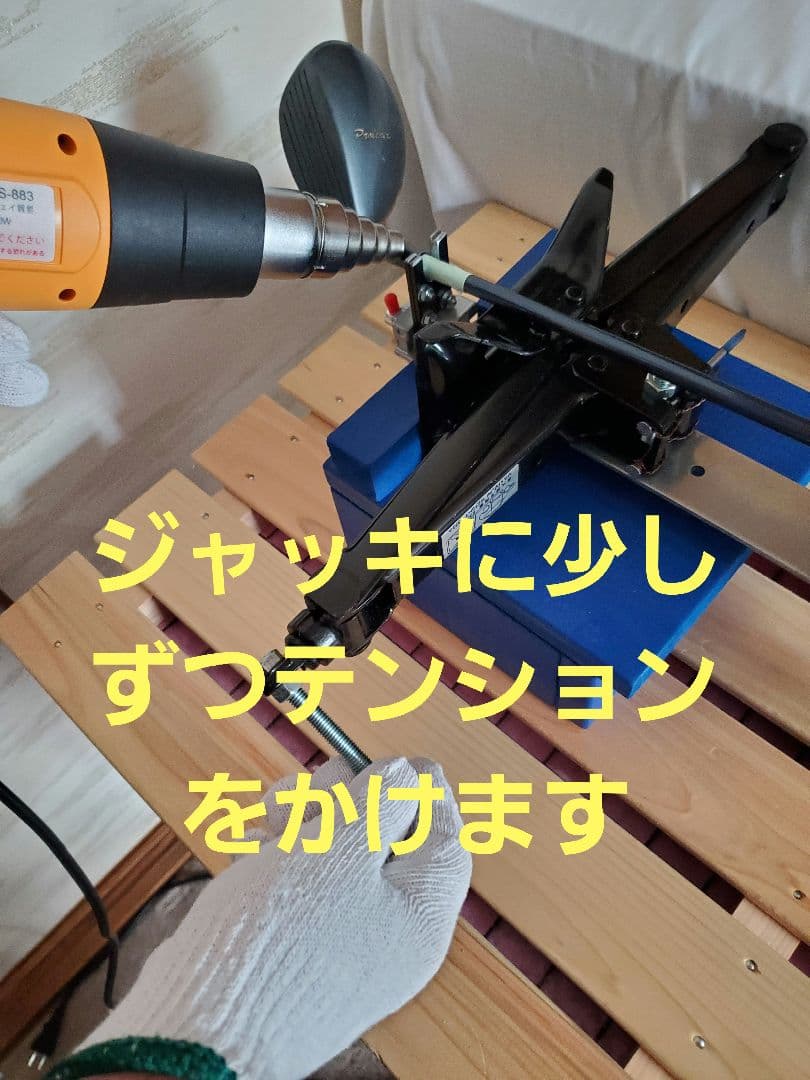ゴルフシャフト抜き機＆グリップ交換シャフト抜き器リシャフトゴルフ工具