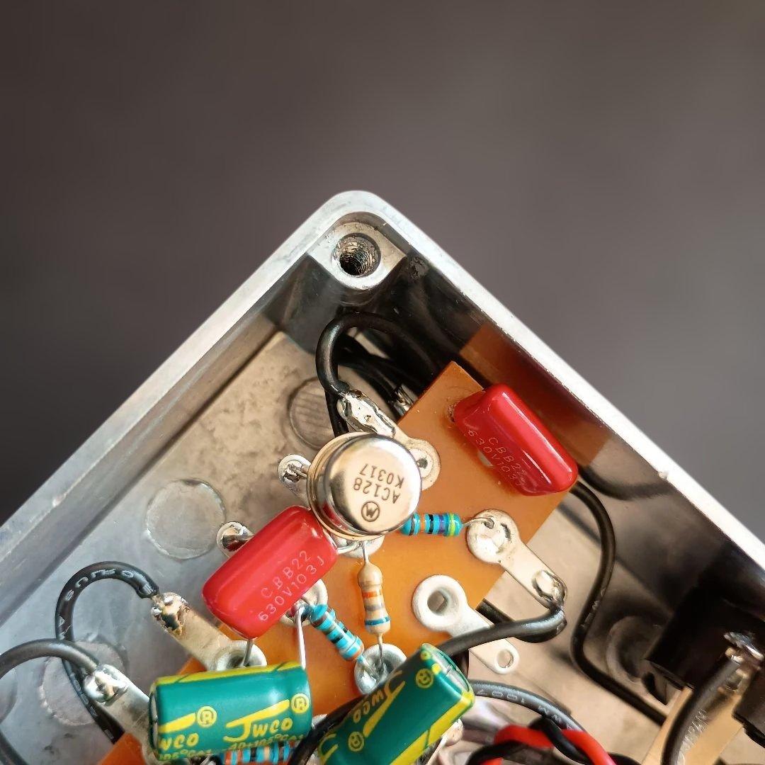 Rangemaster ハンドメイドクローン AC128 トレブルブースター