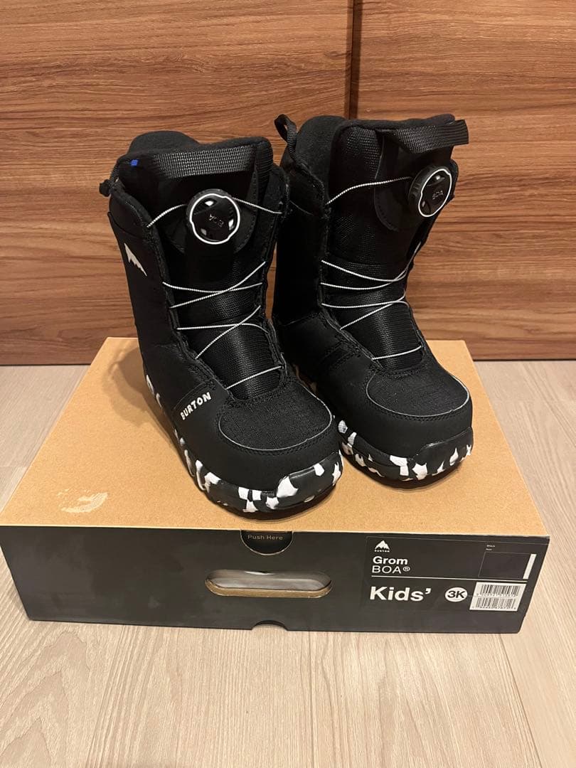 Burton Grom BOA 子ども用スノーボードブーツ 3K 21cm