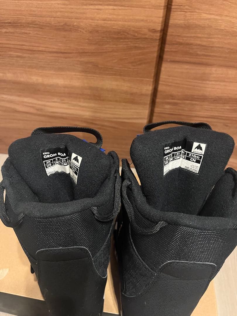 Burton Grom BOA 子ども用スノーボードブーツ 3K 21cm