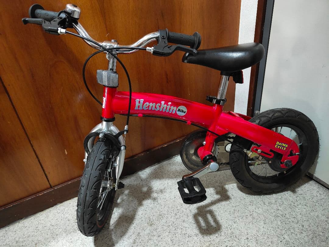 Henshin Bike へんしんバイク 12インチ 赤 DAIWA CYCLE