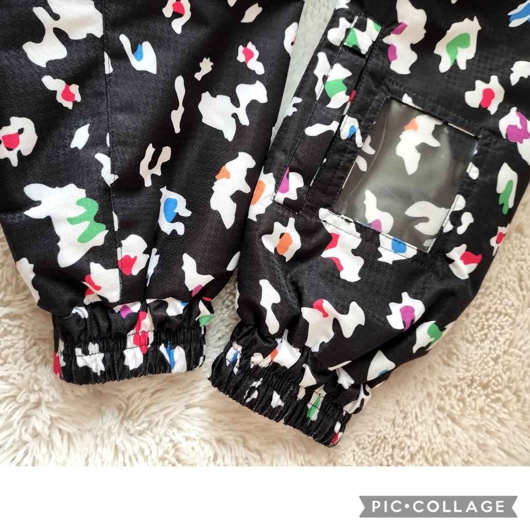 【極美品】Phenix スキーウェア 140 ガールズ♡カモフラ×ピンク 上下