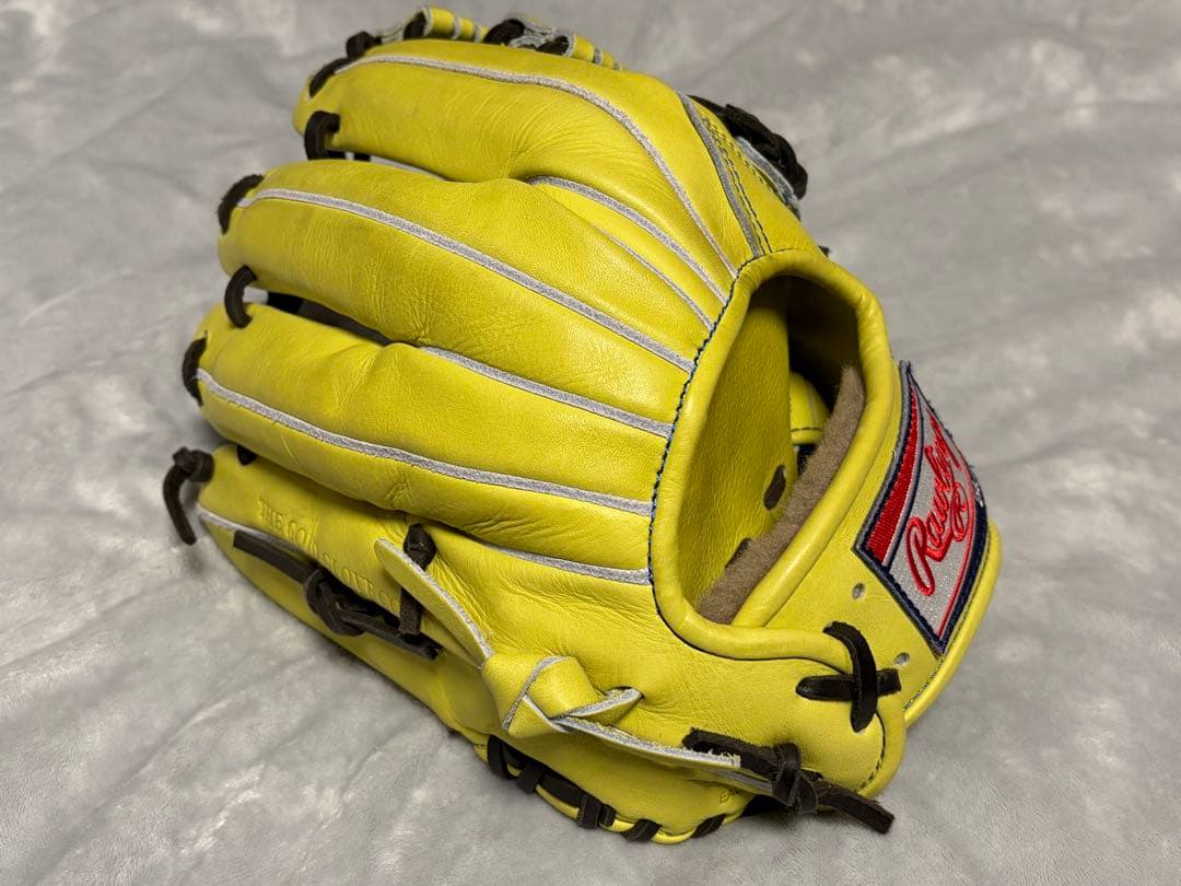 ローリングス 硬式 グローブ 内野手用 GH5HPN62 ジャズイエロー