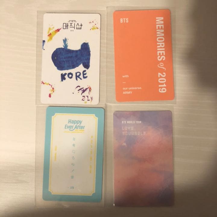 トレカ BTS ジン