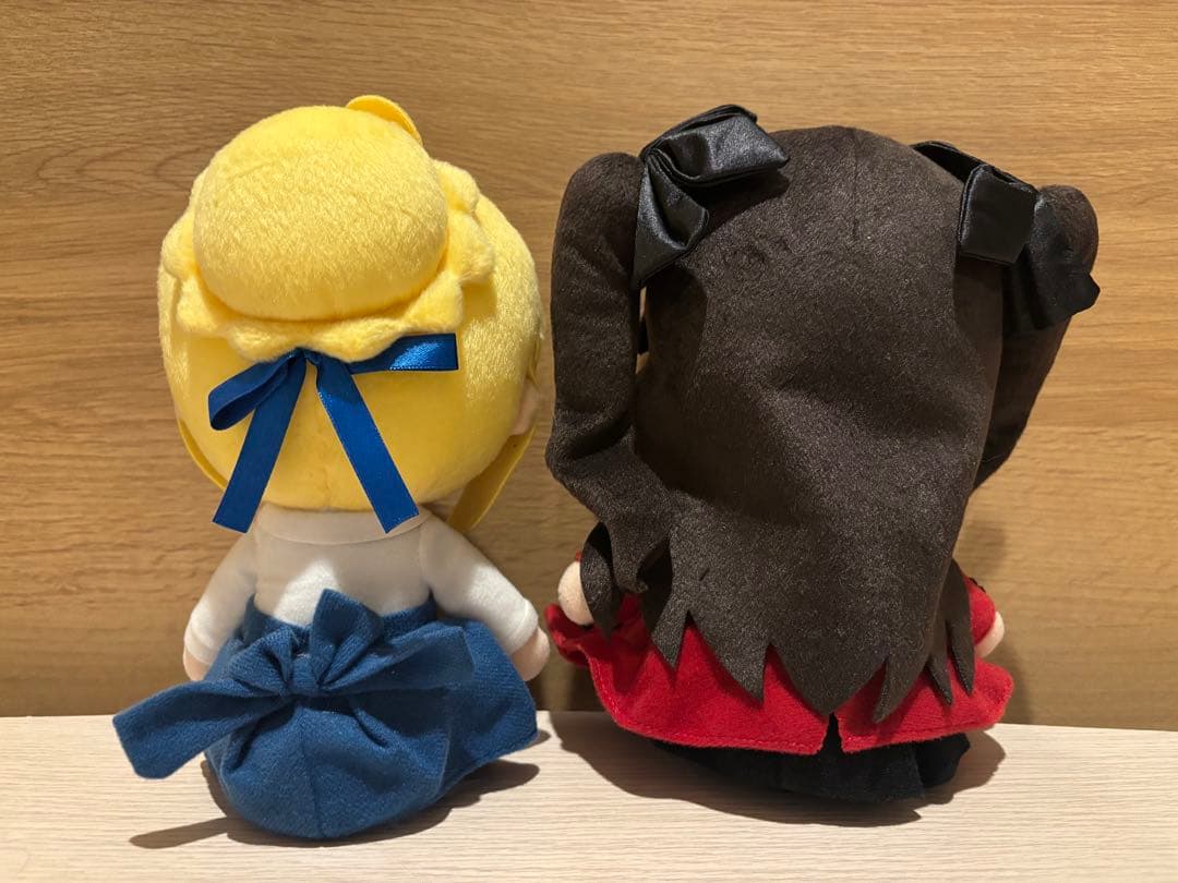 Fate/stay night GIFT ぬいぐるみ　凛＆セイバー