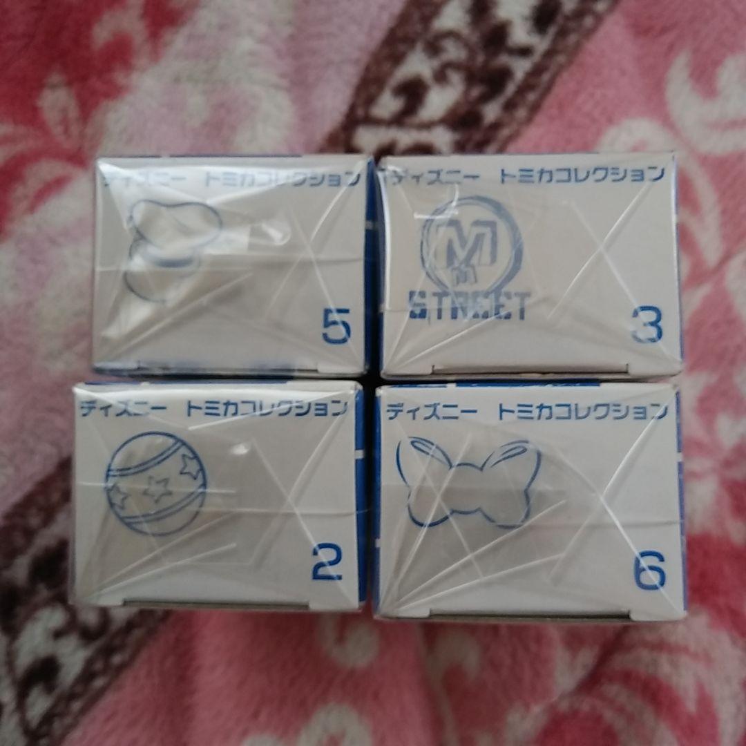 トミカ♡ディズニートミカ✧4台セット　Dカプセル