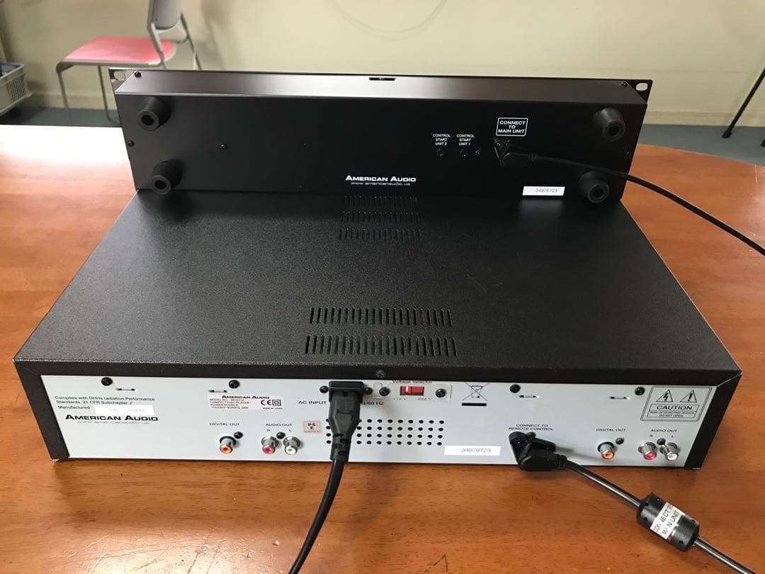 値下げ　American Audio MCD-710 MP3対応 DJ機材