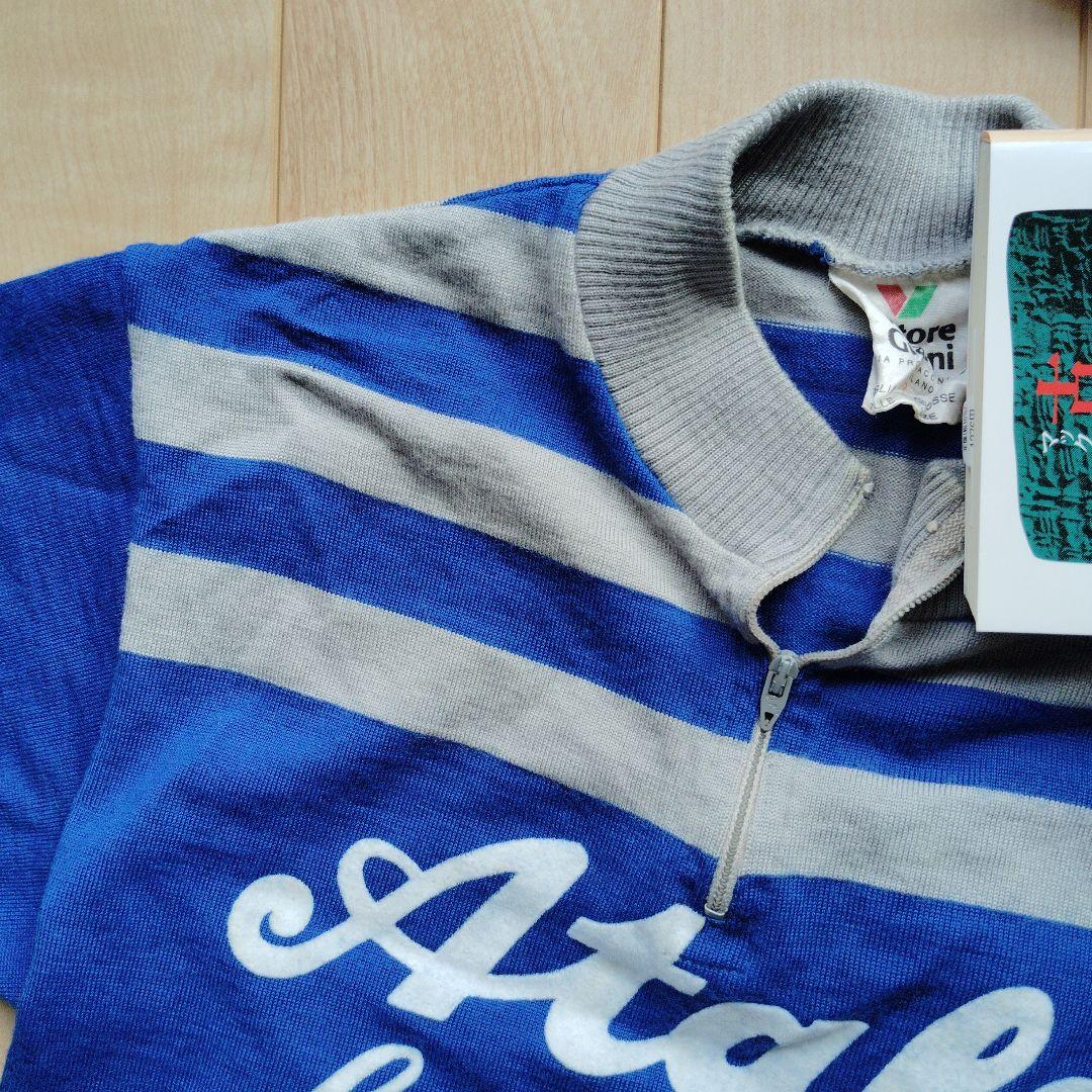 ビンテージ　ウールサイクルジャージーAtala Campagnolo Mサイズ