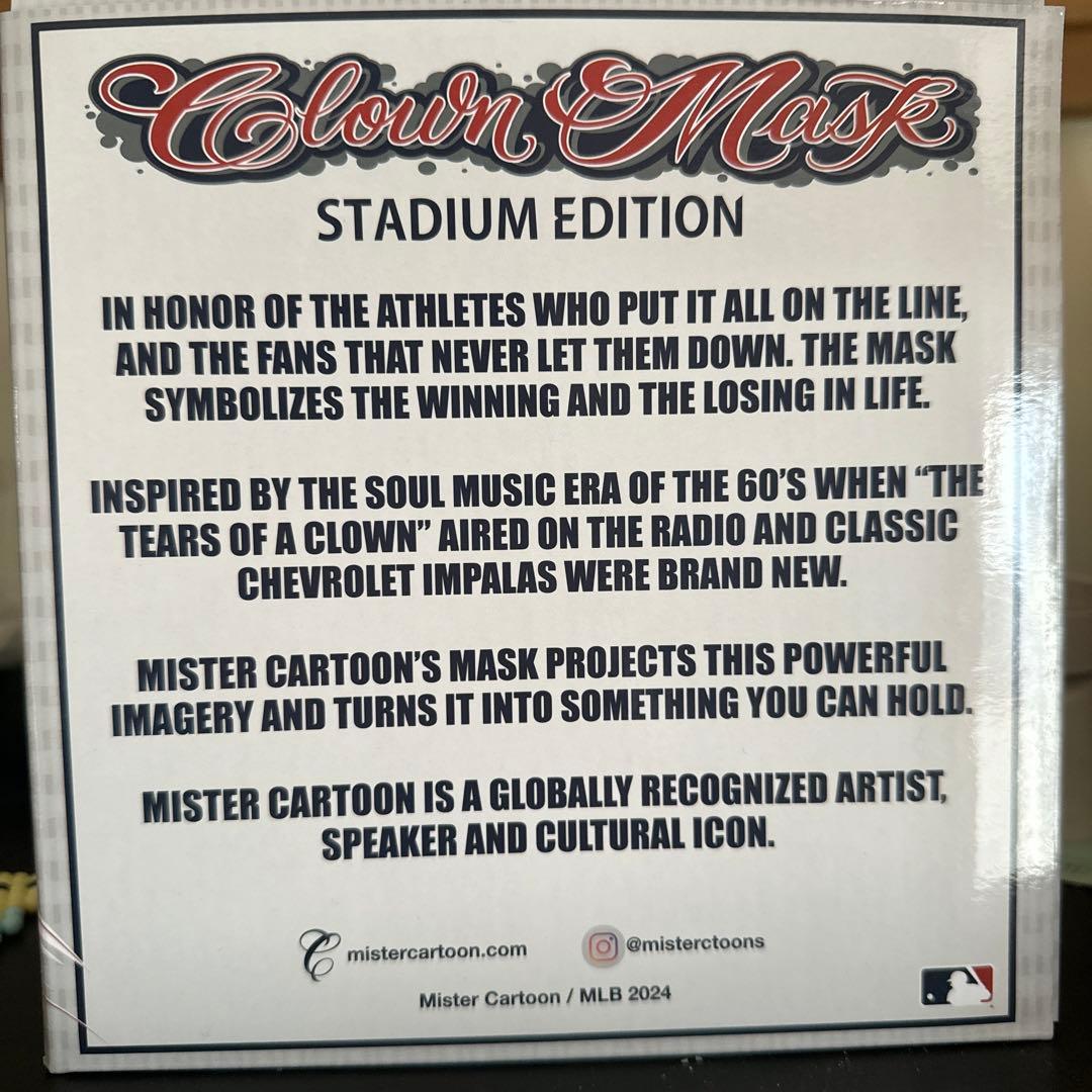 防具 MisterCartoon Clown Mask Stadium Edition