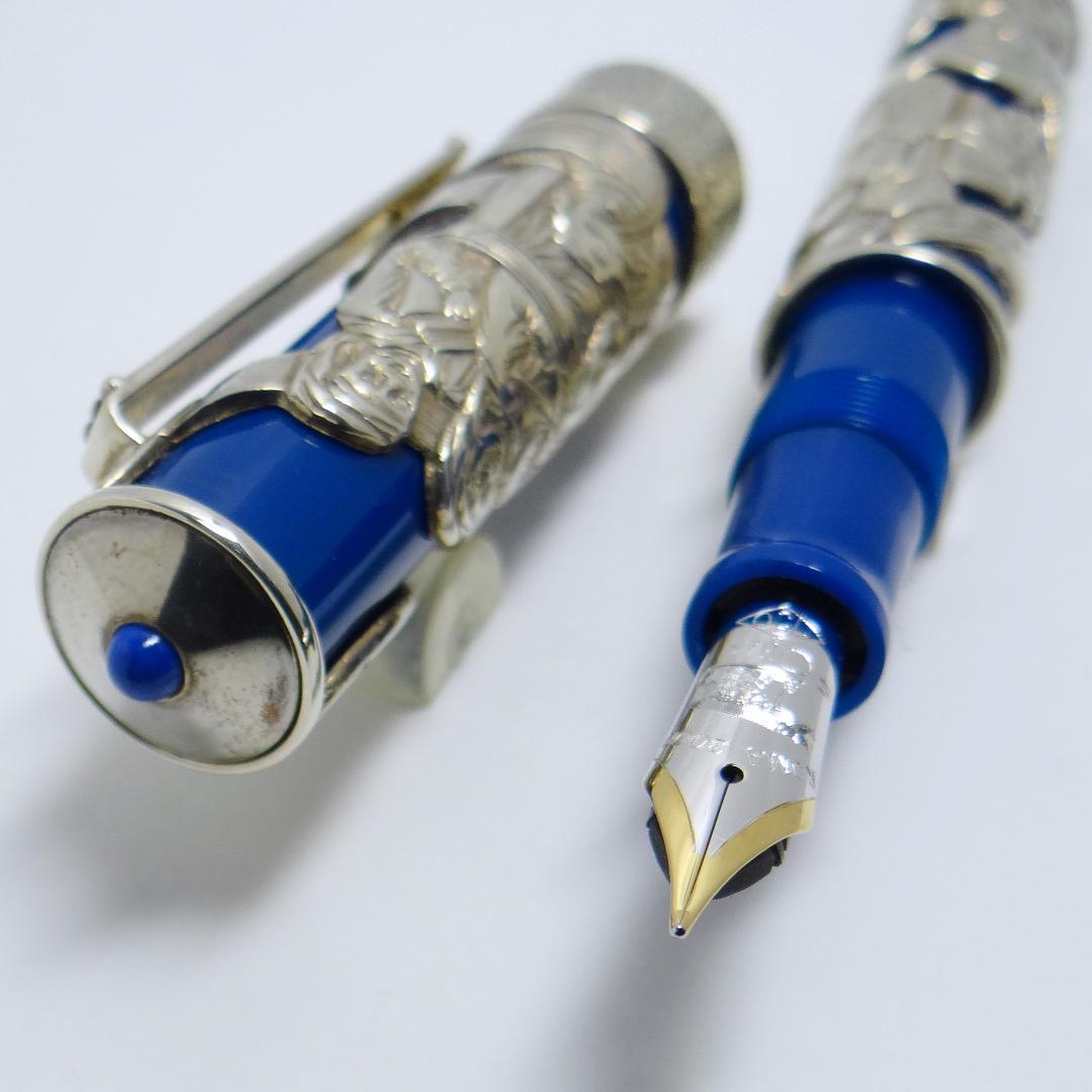 【買得定価35万】OMAS オマス ローマ2000 スターリングシルバー 万年筆