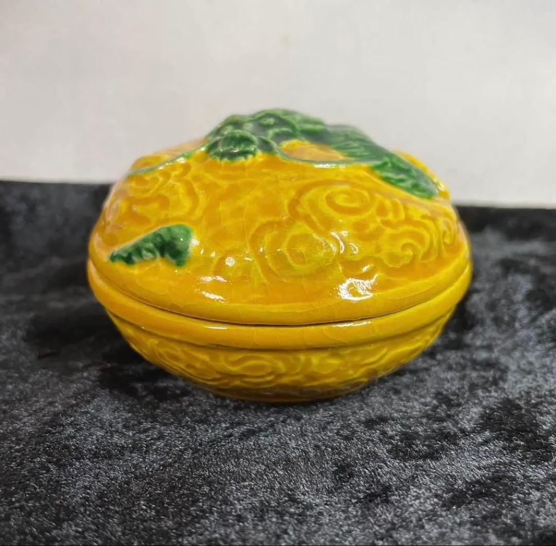 茶道具　香合　龍