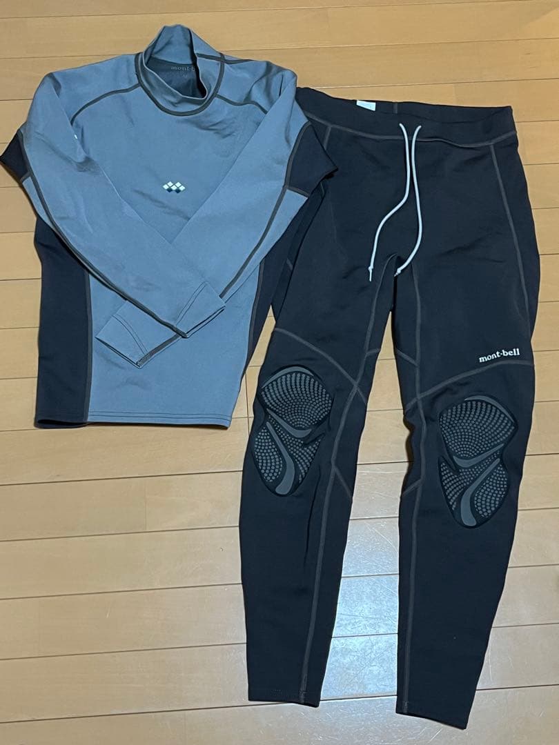 mont-bell ウェットスーツ 上下セット Mサイズ