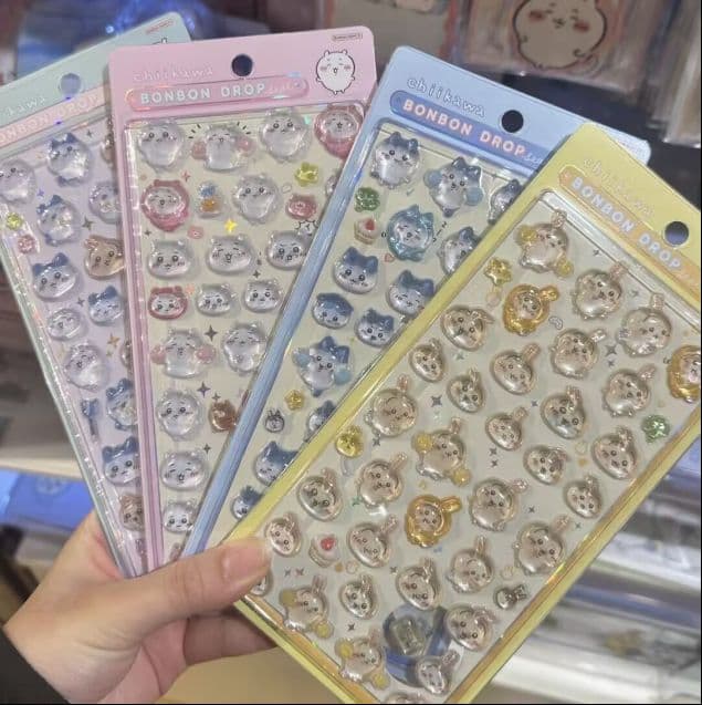 ちいかわ BONBON DROP シール 4セット