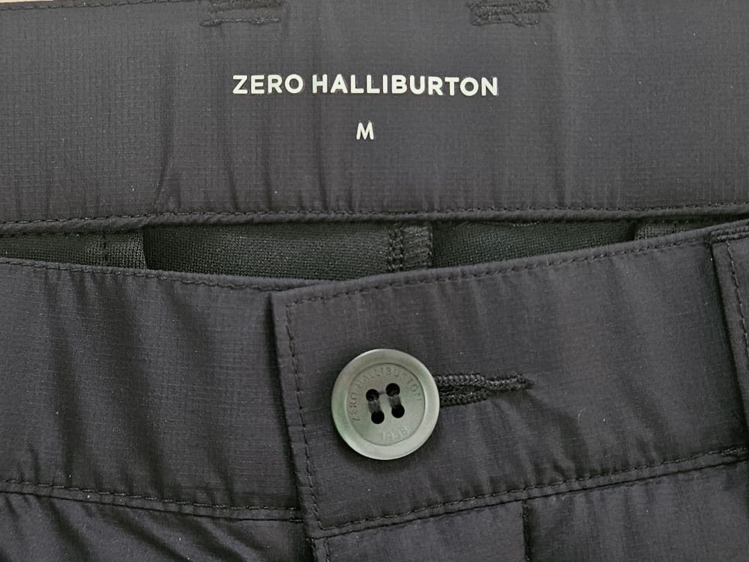 ゼロハリバートン　ハイブリッドパデットブルゾン上下セット　黒