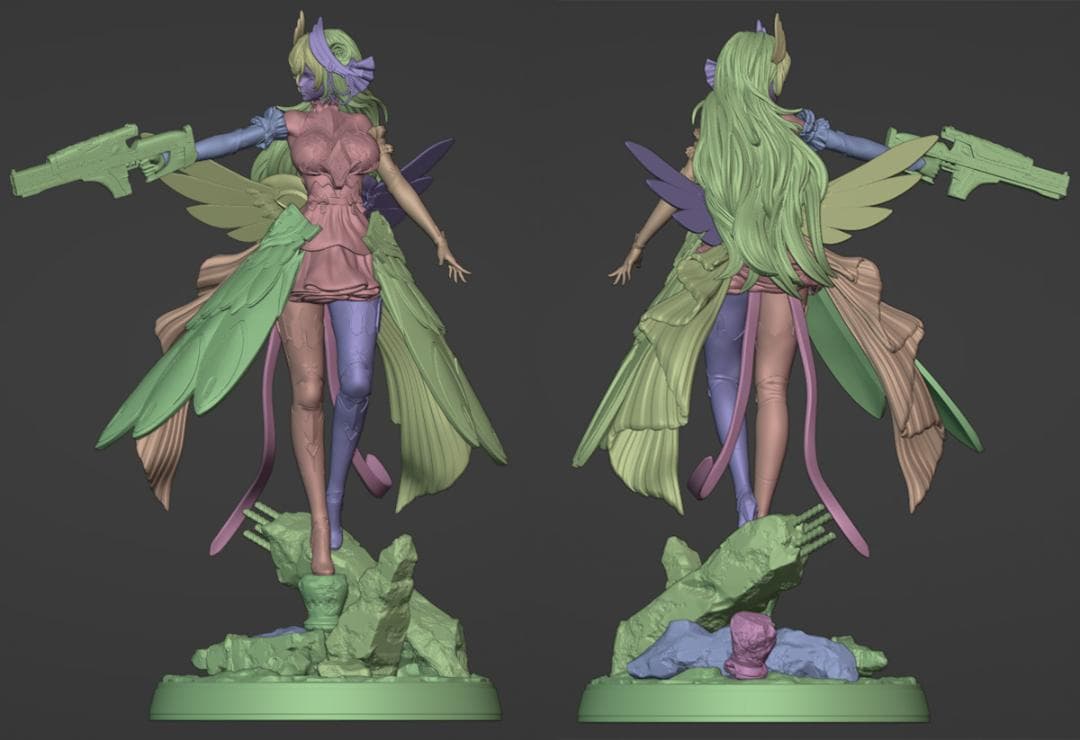 ガレージキット　勝利の女神:NIKKE　ドロシー　1/7 / 未塗装未組立　ニケ