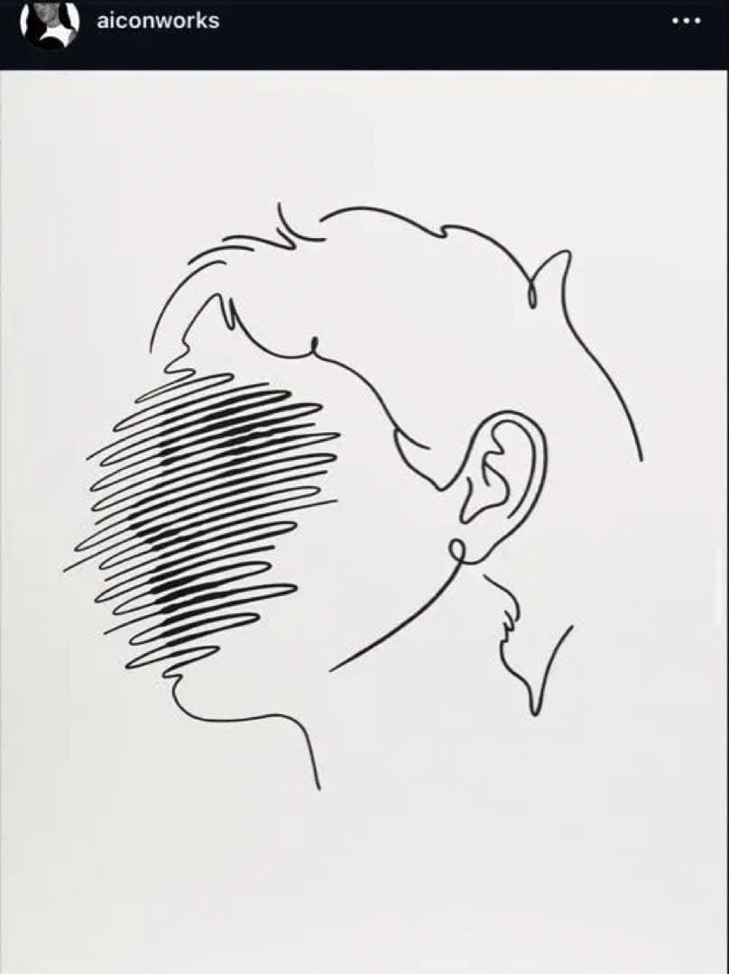 aicon works シルクスクリーン 額装済 版画 XG アート