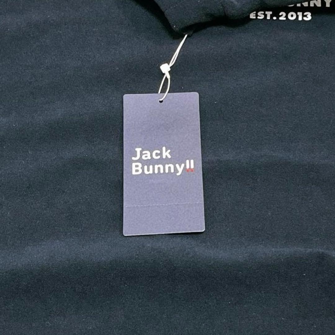 【新品・タグ付き】JACK BUNNY!! ロングTシャツ 黒 Ｌ モックネック