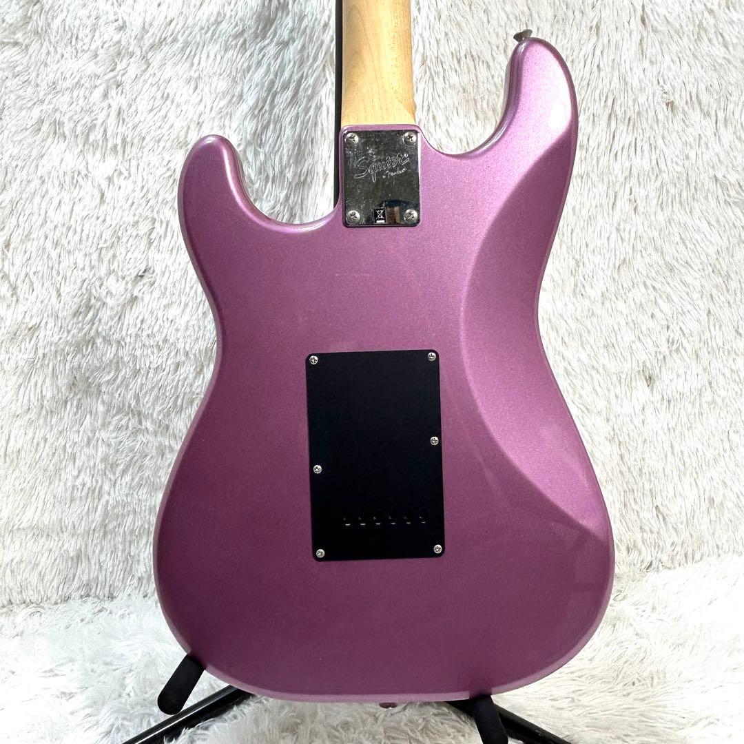 【美品レアカラー】Squier Fenderストラト バーガンディミスト