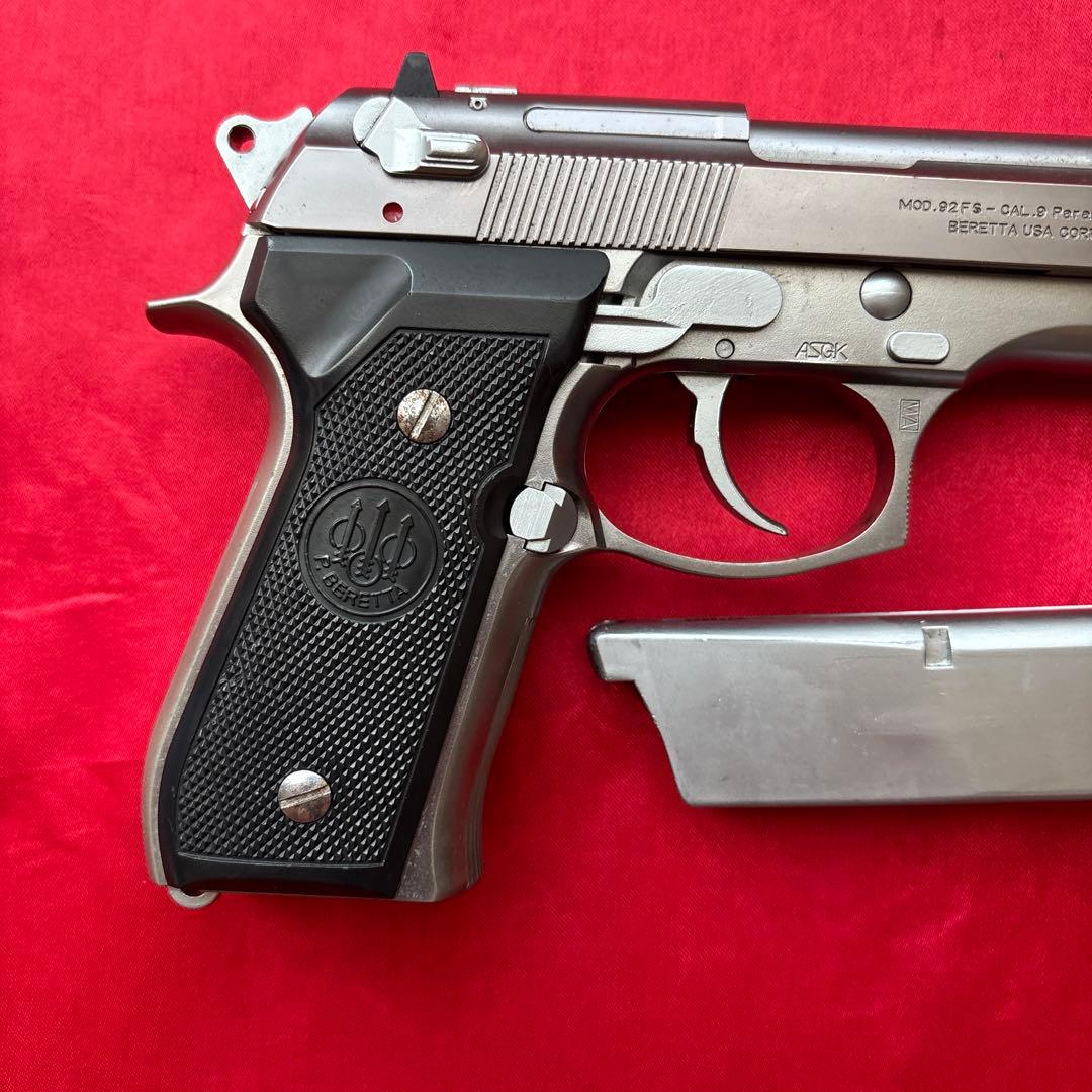 WA ベレッタM92F INOX ガスブローバックガン