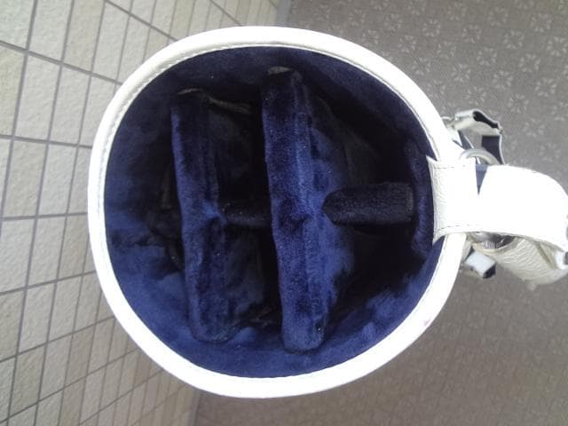 アダバット / adabat 豪華3点式 キャディバッグ (クロコ型押し)