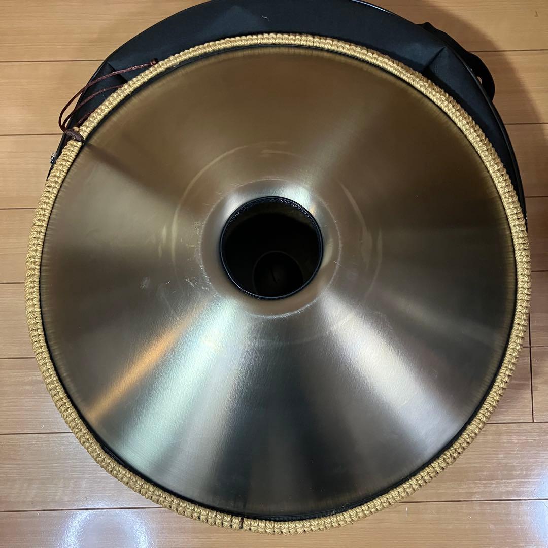 ハンドパン ソフトケース　スタンド付属 民族楽器　9音