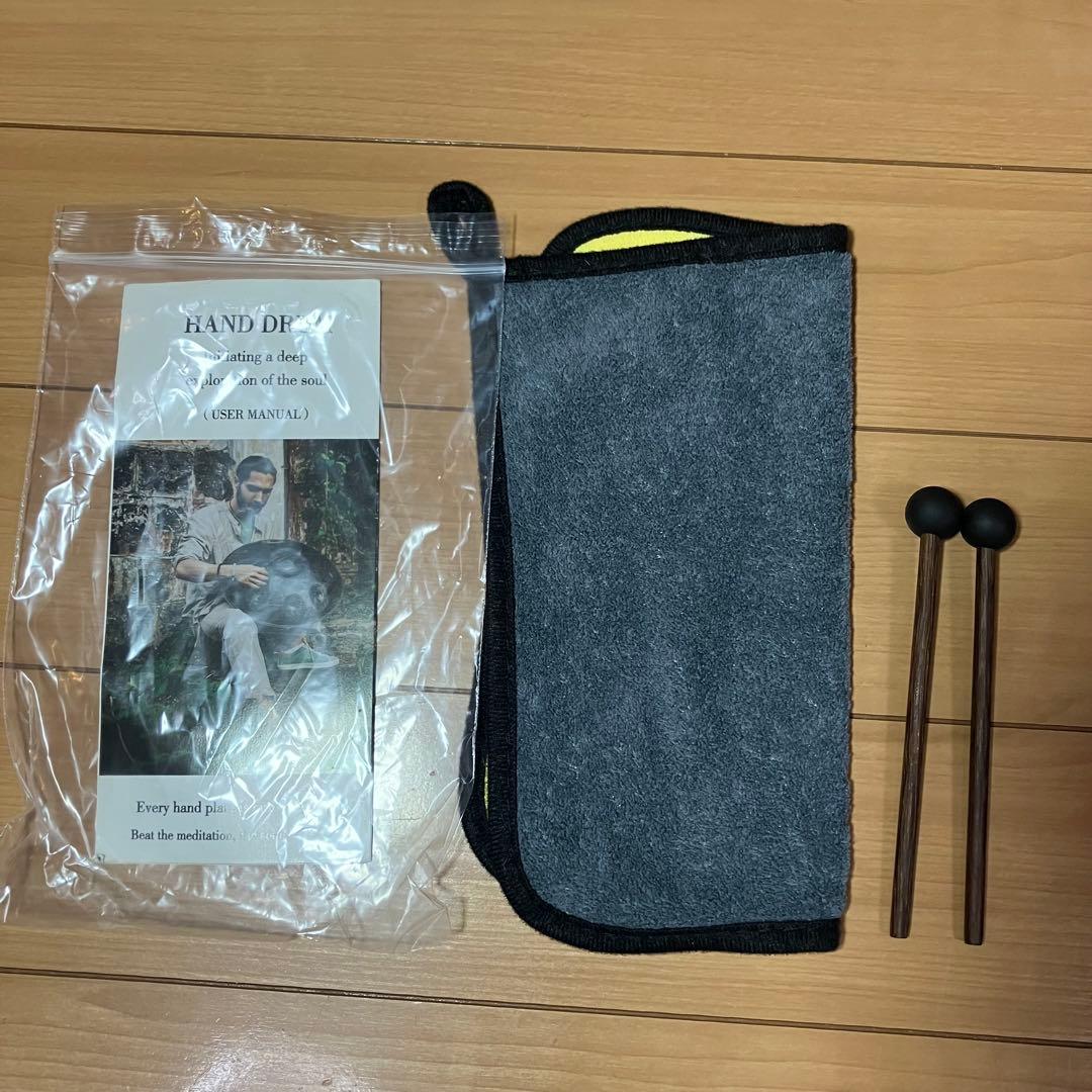 ハンドパン ソフトケース　スタンド付属 民族楽器　9音