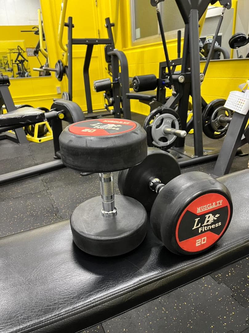 ラバーダンベル　20㎏2セット