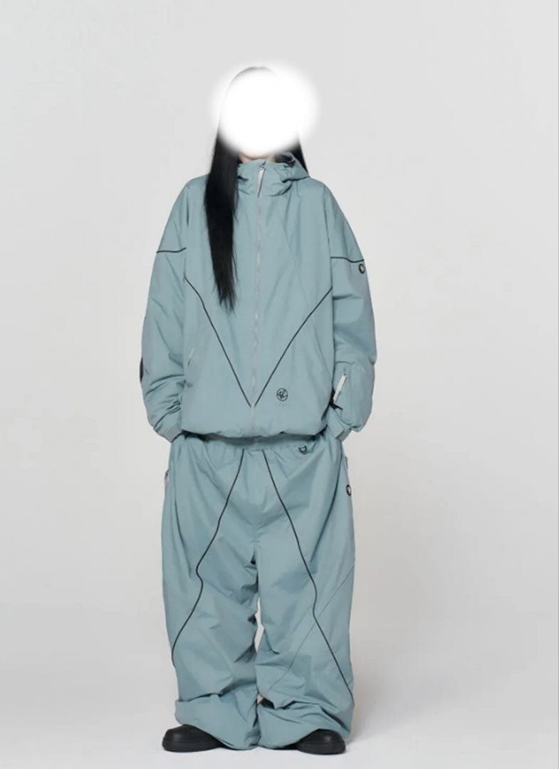 GAFN 韓国 Cross piping UNISEX