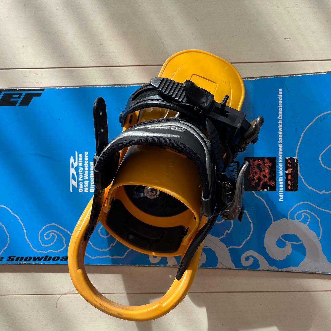 Scooterスノーボードセットfluxビンディング付きスクーター149㎝板