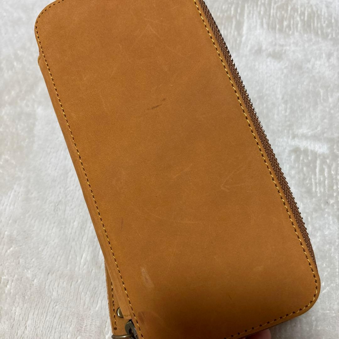 バハギアラウンドジップペンケース　プエプロボーン