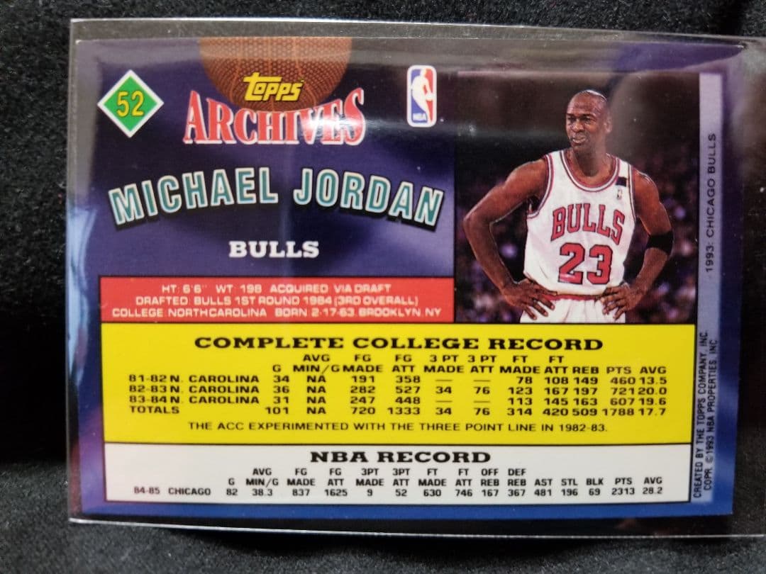 NBA マイケル・ジョーダン　トレーディングカード