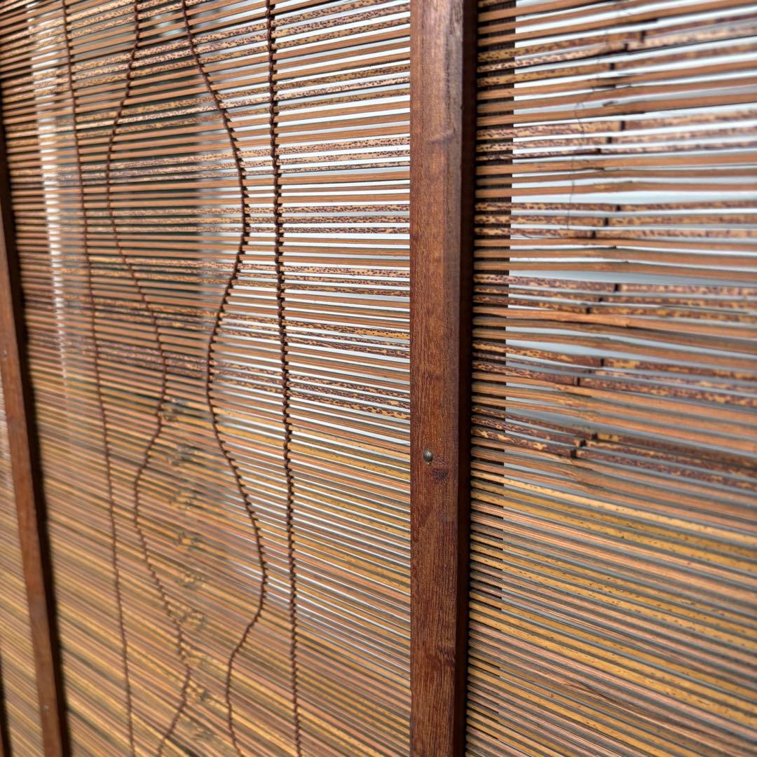 屏風　衝立　パーテーション　アンティーク　間仕切り　ヴィンテージ　レトロ