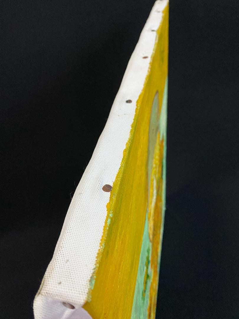 フィンセント・ファン・ゴッホ『ひまわり』複製画　手描き　摸写⑩　F15