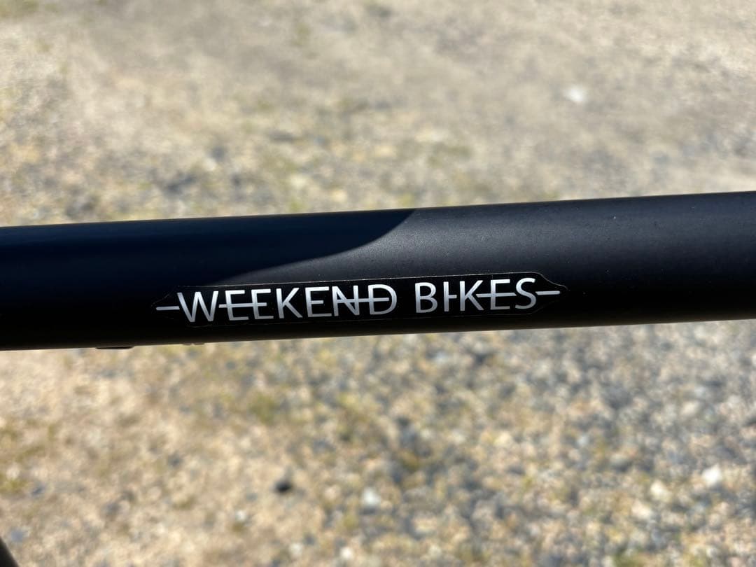 【よ】津山市近辺引渡限定 WEEKEND BIKES 510 黒 700c