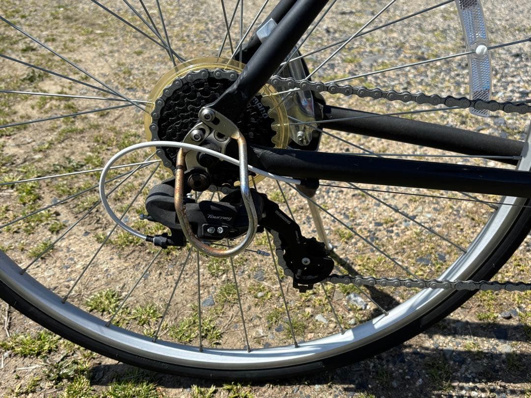 【よ】津山市近辺引渡限定 WEEKEND BIKES 510 黒 700c