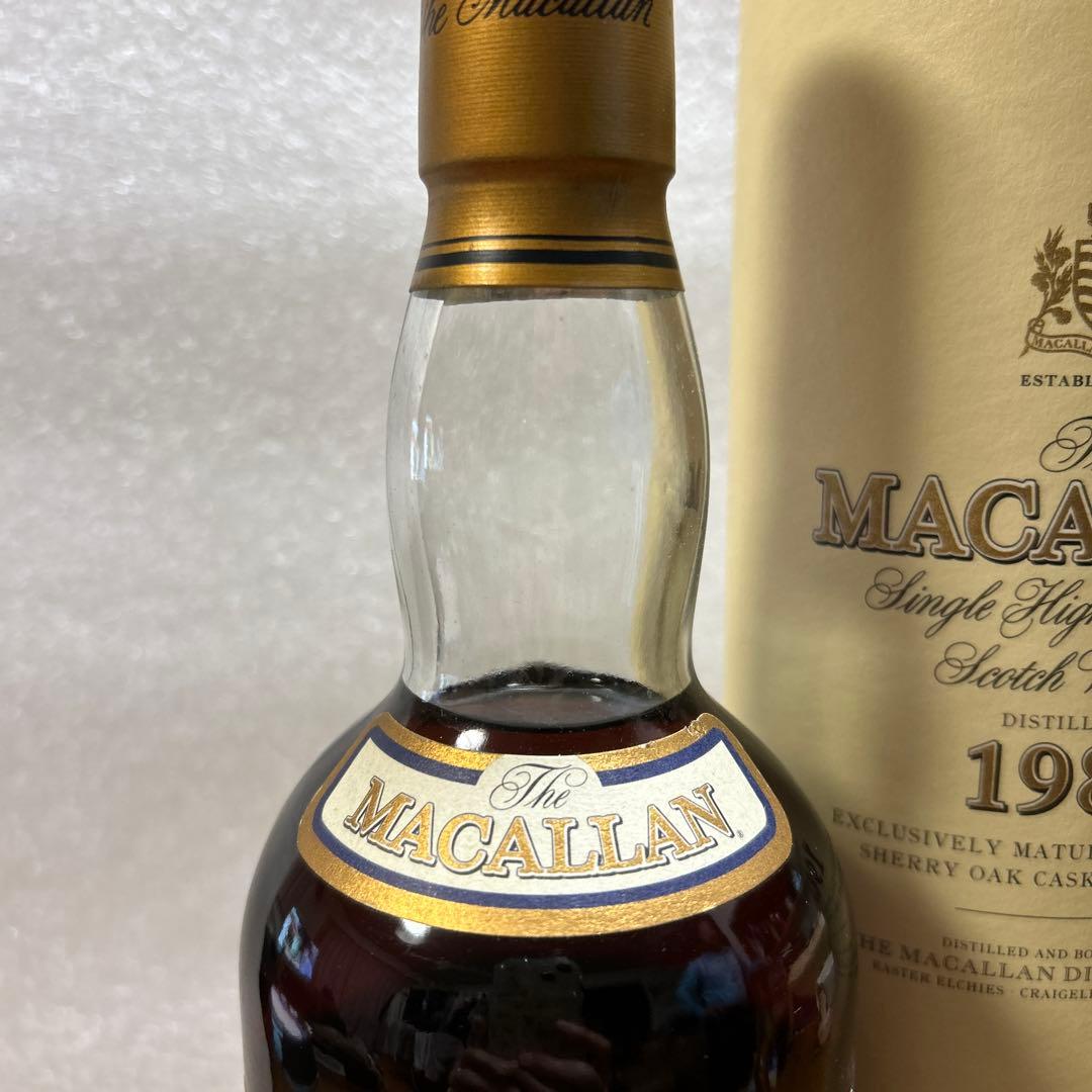 J*1様 MACALLAN 18年1982年製