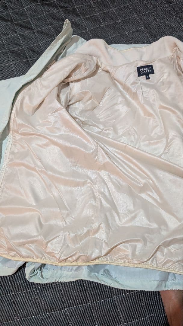 PEARLY GATES フード付インナーフリース、レインジャケット