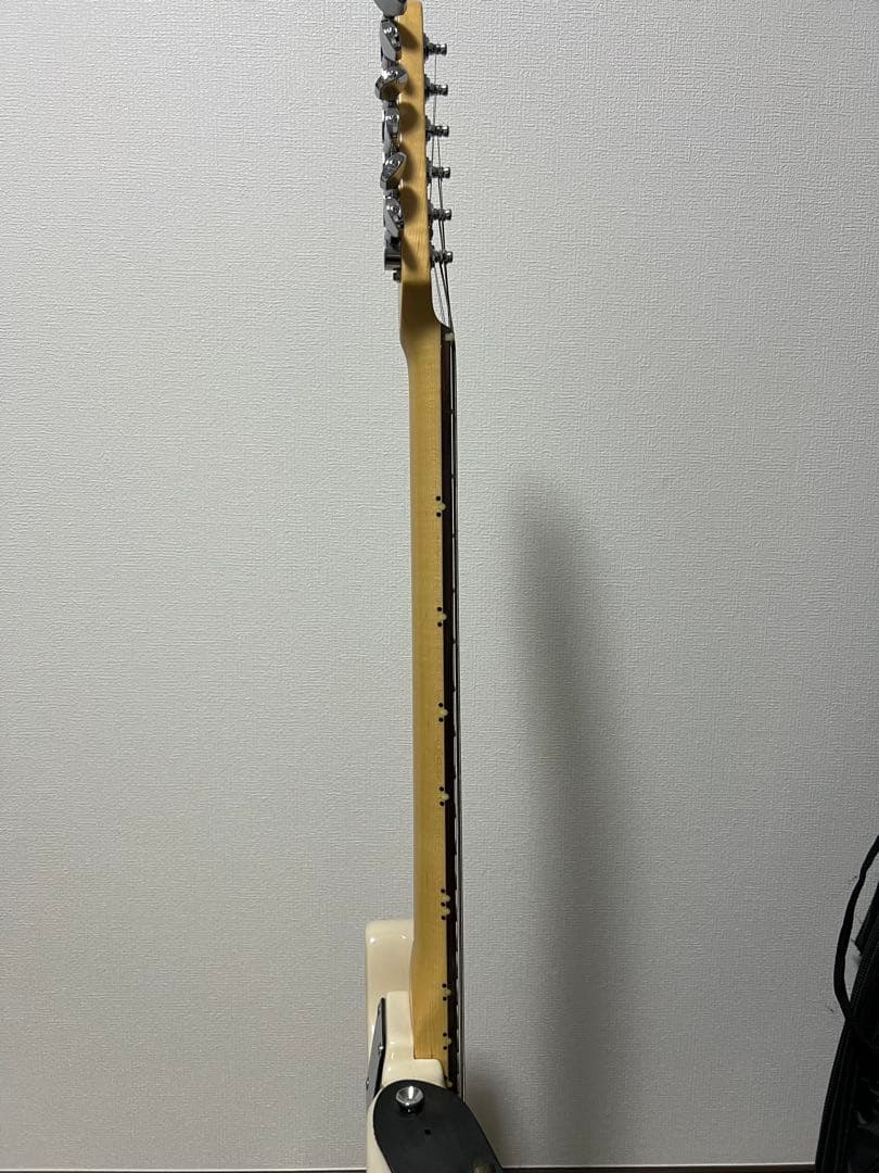 テレキャスターエレキギター ホワイト　シェクター　SCHECTER TKモデル