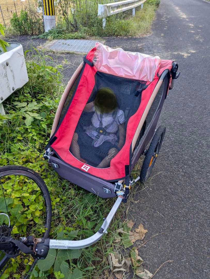 バーレー ハニービー　BURLEY HONEY BEE 2人乗サイクルトレーラー