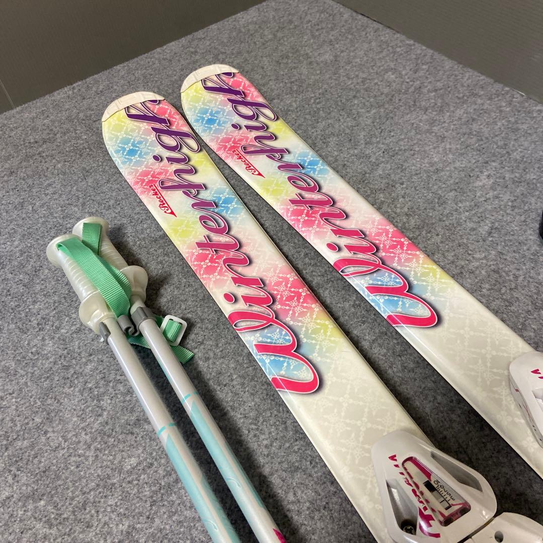 ★メンテナンス済　大人スキーセット　板145cm ブーツ24~24.5cm